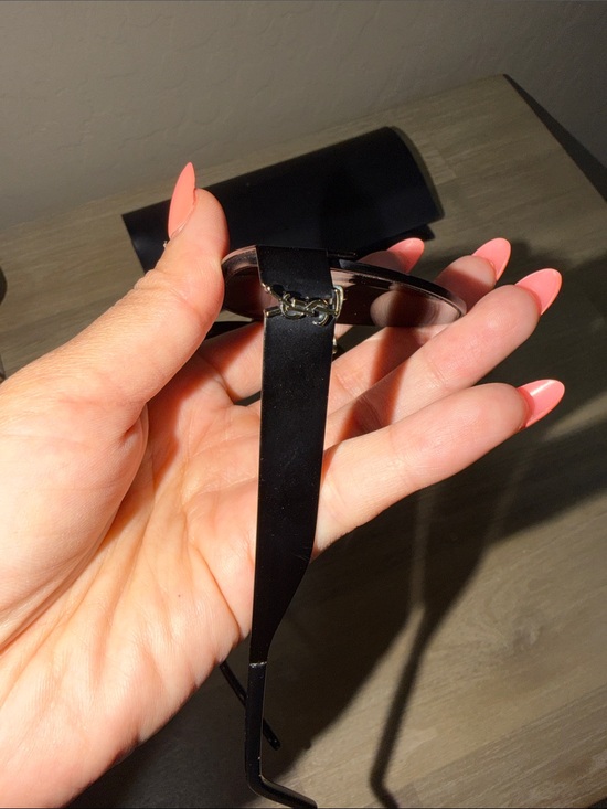 Yves Saint Laurent Black Frame Sunglasses main image 8